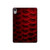 W2879 Red Arowana Fish Scale Funda Carcasa Case para iPad mini 6, iPad mini (2021)