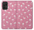 W2858 Pink Flamingo Pattern Funda Carcasa Case y Caso Del Tirón Funda para Samsung Galaxy A52s 5G
