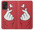 W3701 Mini Heart Love Sign Funda Carcasa Case y Caso Del Tirón Funda para Samsung Galaxy A52s 5G