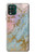 W3717 Rose Gold Blue Pastel Marble Graphic Printed Funda Carcasa Case y Caso Del Tirón Funda para Motorola Moto G Stylus 5G