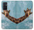W3680 Cute Smile Giraffe Funda Carcasa Case y Caso Del Tirón Funda para OnePlus 9RT 5G