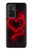 W3682 Devil Heart Funda Carcasa Case y Caso Del Tirón Funda para OnePlus 9RT 5G