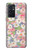 W3688 Floral Flower Art Pattern Funda Carcasa Case y Caso Del Tirón Funda para OnePlus 9RT 5G