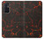 W3696 Lava Magma Funda Carcasa Case y Caso Del Tirón Funda para OnePlus 9RT 5G