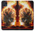 W0863 Hell Fire Skull Funda Carcasa Case y Caso Del Tirón Funda para Motorola Moto G50 5G [for G50 5G only. NOT for G50]