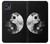 W1372 Moon Yin-Yang Funda Carcasa Case y Caso Del Tirón Funda para Motorola Moto G50 5G [for G50 5G only. NOT for G50]