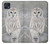 W1566 Snowy Owl White Owl Funda Carcasa Case y Caso Del Tirón Funda para Motorola Moto G50 5G [for G50 5G only. NOT for G50]