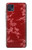 W3817 Red Floral Cherry blossom Pattern Funda Carcasa Case y Caso Del Tirón Funda para Motorola Moto G50 5G [for G50 5G only. NOT for G50]