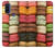 W0080 Macarons Funda Carcasa Case y Caso Del Tirón Funda para Motorola G Pure