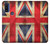 W2303 British UK Vintage Flag Funda Carcasa Case y Caso Del Tirón Funda para Motorola G Pure