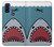 W3825 Cartoon Shark Sea Diving Funda Carcasa Case y Caso Del Tirón Funda para Motorola G Pure