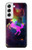 W2486 Rainbow Unicorn Nebula Space Funda Carcasa Case y Caso Del Tirón Funda para Samsung Galaxy S22