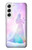 W2992 Princess Pastel Silhouette Funda Carcasa Case y Caso Del Tirón Funda para Samsung Galaxy S22