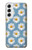 W3454 Floral Daisy Funda Carcasa Case y Caso Del Tirón Funda para Samsung Galaxy S22