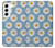 W3454 Floral Daisy Funda Carcasa Case y Caso Del Tirón Funda para Samsung Galaxy S22