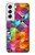 W3477 Abstract Diamond Pattern Funda Carcasa Case y Caso Del Tirón Funda para Samsung Galaxy S22