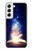 W3554 Magic Spell Book Funda Carcasa Case y Caso Del Tirón Funda para Samsung Galaxy S22