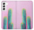 W3673 Cactus Funda Carcasa Case y Caso Del Tirón Funda para Samsung Galaxy S22