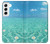 W3720 Summer Ocean Beach Funda Carcasa Case y Caso Del Tirón Funda para Samsung Galaxy S22