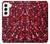 W3757 Pomegranate Funda Carcasa Case y Caso Del Tirón Funda para Samsung Galaxy S22