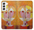 W3811 Paul Klee Senecio Man Head Funda Carcasa Case y Caso Del Tirón Funda para Samsung Galaxy S22