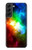 W2312 Colorful Rainbow Space Galaxy Funda Carcasa Case y Caso Del Tirón Funda para Samsung Galaxy S22 Plus