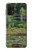 W3674 Claude Monet Footbridge and Water Lily Pool Funda Carcasa Case y Caso Del Tirón Funda para Samsung Galaxy M32 5G
