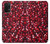 W3757 Pomegranate Funda Carcasa Case y Caso Del Tirón Funda para Samsung Galaxy M32 5G