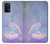 W3823 Beauty Pearl Mermaid Funda Carcasa Case y Caso Del Tirón Funda para Samsung Galaxy M32 5G