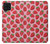W3719 Strawberry Pattern Funda Carcasa Case y Caso Del Tirón Funda para Samsung Galaxy M22