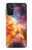 W1963 Nebula Rainbow Space Funda Carcasa Case y Caso Del Tirón Funda para Samsung Galaxy M52 5G