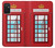W2059 England British Telephone Box Minimalist Funda Carcasa Case y Caso Del Tirón Funda para Samsung Galaxy M52 5G