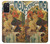 W2740 Alphonse Mucha Bieres De La Muse Funda Carcasa Case y Caso Del Tirón Funda para Samsung Galaxy M52 5G