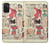 W3820 Vintage Cowgirl Fashion Paper Doll Funda Carcasa Case y Caso Del Tirón Funda para Samsung Galaxy M52 5G