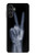 W3101 X-ray Peace Sign Fingers Funda Carcasa Case y Caso Del Tirón Funda para Samsung Galaxy A13 5G