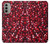 W3757 Pomegranate Funda Carcasa Case y Caso Del Tirón Funda para Motorola Moto G51 5G