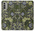 W3792 William Morris Funda Carcasa Case y Caso Del Tirón Funda para Motorola Moto G51 5G