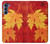 W0479 Maple Leaf Funda Carcasa Case y Caso Del Tirón Funda para Motorola Edge S30