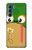 W2765 Frog Bee Cute Cartoon Funda Carcasa Case y Caso Del Tirón Funda para Motorola Edge S30