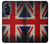 W2894 Vintage British Flag Funda Carcasa Case y Caso Del Tirón Funda para Motorola Edge X30