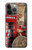 W3856 Vintage London British Funda Carcasa Case y Caso Del Tirón Funda para iPhone 13 Pro Max