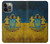 W3858 Ukraine Vintage Flag Funda Carcasa Case y Caso Del Tirón Funda para iPhone 13 Pro Max