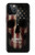 W3850 American Flag Skull Funda Carcasa Case y Caso Del Tirón Funda para iPhone 12, iPhone 12 Pro