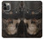 W3852 Steampunk Skull Funda Carcasa Case y Caso Del Tirón Funda para iPhone 12, iPhone 12 Pro