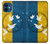 W3857 Peace Dove Ukraine Flag Funda Carcasa Case y Caso Del Tirón Funda para iPhone 12 mini