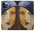 W3853 Mona Lisa Gustav Klimt Vermeer Funda Carcasa Case y Caso Del Tirón Funda para iPhone 12 Pro Max