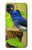 W3839 Bluebird of Happiness Blue Bird Funda Carcasa Case y Caso Del Tirón Funda para iPhone 11