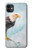 W3843 Bald Eagle On Ice Funda Carcasa Case y Caso Del Tirón Funda para iPhone 11