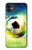 W3844 Glowing Football Soccer Ball Funda Carcasa Case y Caso Del Tirón Funda para iPhone 11