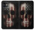W3850 American Flag Skull Funda Carcasa Case y Caso Del Tirón Funda para iPhone 11